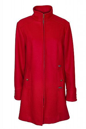 Women's coat in woollen cloth